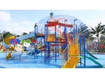 Nhà liên hoàn trượt nước cỡ lớn 